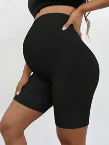 SHEIN 秋季服装，秋季服装，孕妇装 秋季服装 孕妇装 优质孕妇塑身衣，高腰中大腿孕妇内衣 防止擦伤 柔软腹部支撑 孕妇骑行短裤 孕妇短裤 孕妇骑行短裤 高腰孕妇短裤 孕妇压缩短裤 - 黑色 - 查看 5
