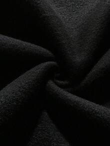 EMERY ROSE Kindness Is Free Printed Plus Size Casual Sweatshirt Fall Cloth For Women Winter Autumn - Black - View 8