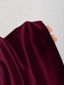 Sweetra Đầm Maxi Xòe Tay Halter Cổ Thấp Phối Ren Thời Trang Châu Âu Và Mỹ Cho Nữ, Phong Cách Mùa Hè, Thường Ngày, Kỳ Nghỉ - Màu Đỏ Sâu - Xem 4