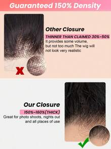 TrueHD Kinky Straight 13x6 HD Lace Frontal Melt Skins Invisible HD Lace 13x4 Frontal Only Pre Plucked Virgin Human Hair 2x6 5x5 HD Lace Closure Single For Woman 12-20 Inch - SNatural - View 9