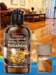 2Pcs/4pcs 100ml Wood Furniture Polish - Enhances Shine, Repairs Scratches, And Prevents Cracking On Floors And Wood Surfaces, Furniture Polishing