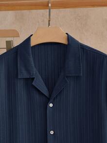 HIMLAND Men's Casual Short Sleeve Polo Shirt & Pants Set, Suitable For Everyday Wear 2 Piece Set, Summer, Cozy Outfits