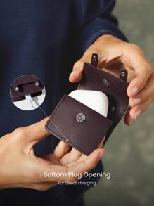 GLOWMODE X 哈利波特霍格沃茨学院仿皮挂钩插头开口标志耳机收纳袋健身旅行日常休闲