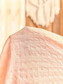 Lullawish Casual Bohemian Style Tassel Decor Women Vacation Dress - Coral Pink - View 7