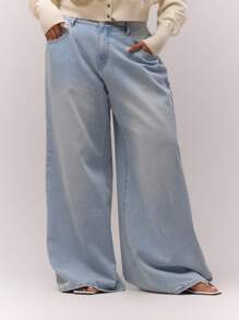 MUSERA Große Größen Jeans Herbst Winter