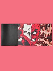 BATMAN X SHEIN Diatomite Bath Mat Absorbent Bathroom Rug, Non-Slip Kitchen Floor Mat With Superhero Character Design - Multicolor - View 2