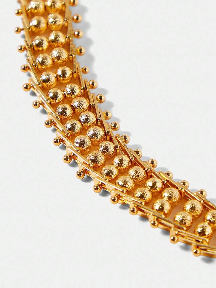18K GOLD PLATED CASUAL STYLE BRACELET FOR WOMEN