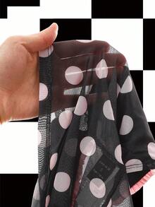 Y2Kool Annarte 黑色、粉色、撞色、网纱、薄纱、蝴蝶结、Y2K风格、少女风、休闲风、女士吊带上衣，适合夏季、度假、聚会、派对、日常穿着，性感上衣搭配灵感，时尚新年春季女士海滩嘉年华。 - 黑色 - 查看 5