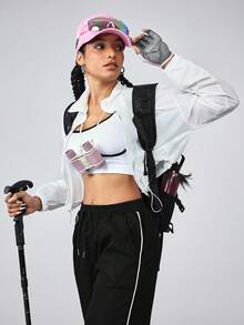 Flexra Women's Casual Versatile Straight Leg Jeans Pants Outdoor Pants For Hiking Sun Protection Lightweight Quick Dry - Black - View 4