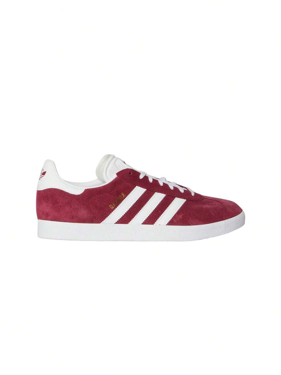 Adidas Gazelle Unisex Sneakers Collegiate Burgundy / Cloud White / Gold Metallic B41645 - Collegiate Burgundy / Cloud White / Gold Metallic - View 1