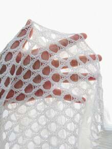 Zestiva 鏤空沙灘纏腰式半身裙不附比基尼 - 白色 - 查看 7