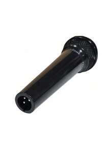 Microphone Prop - Fake Simulation Microphone Model For Home Bar Decor, Party Supplies, Photography Props, Karaoke Ornaments, Stage Decorations, Wedding & Birthday Party Favors, DJ Accessories, Shiny Mic Toy - Black - View 6