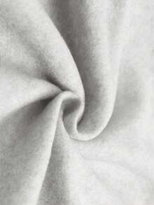 INAWLY Damen Lässig Pullover mit Buchstaben-Muster und Drop Shoulder, Herbst/Winter