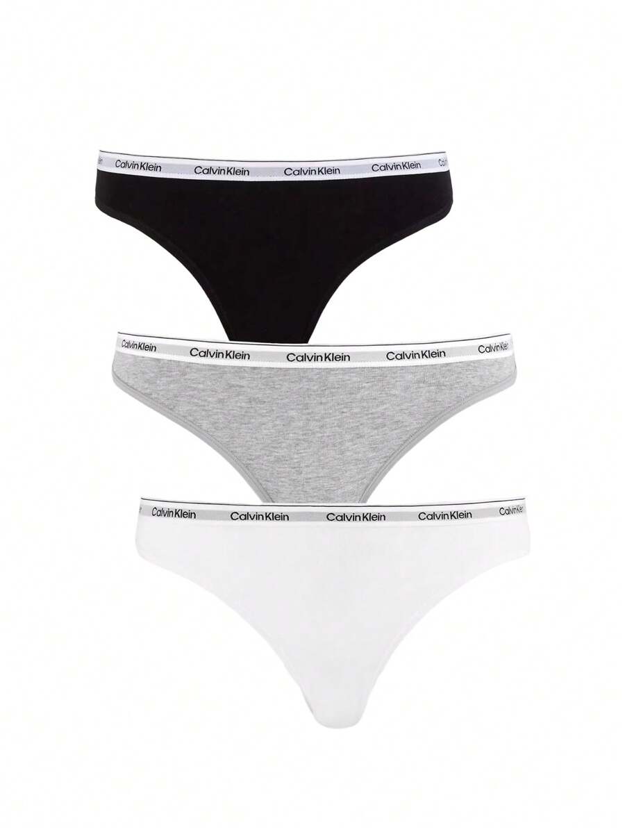 Calvin Klein BIKINI 3PK - Xám/Đen/Trắng - Xem 1