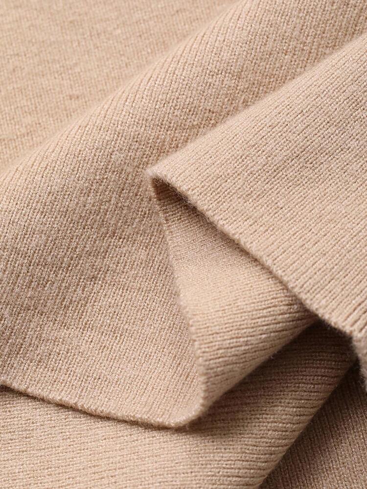 Women's Bodycon Mid-Length Sweater Dress