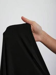 SHEIN CURVE+ Plus Size Women Colorblock Lapel Short Sleeve Casual Dress,Graduation Dress Plus Size Black And White Dress Women Plus Dress Plus Size Collared Dress Collared Dress Plus Casual Dress