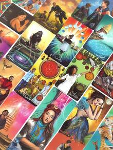 SHEIN Bộ bài Tarot Người Tìm Kiếm Ánh Sáng, 78 lá bài tiên tri, Khám Phá Bản Thân, Giải Trí Lễ Hội, Trang Trí Nhà Cửa, Đạo Cụ Ảo Thuật, Phù Hợp Cho Người Mới Bắt Đầu - Nhiều màu - Xem 2