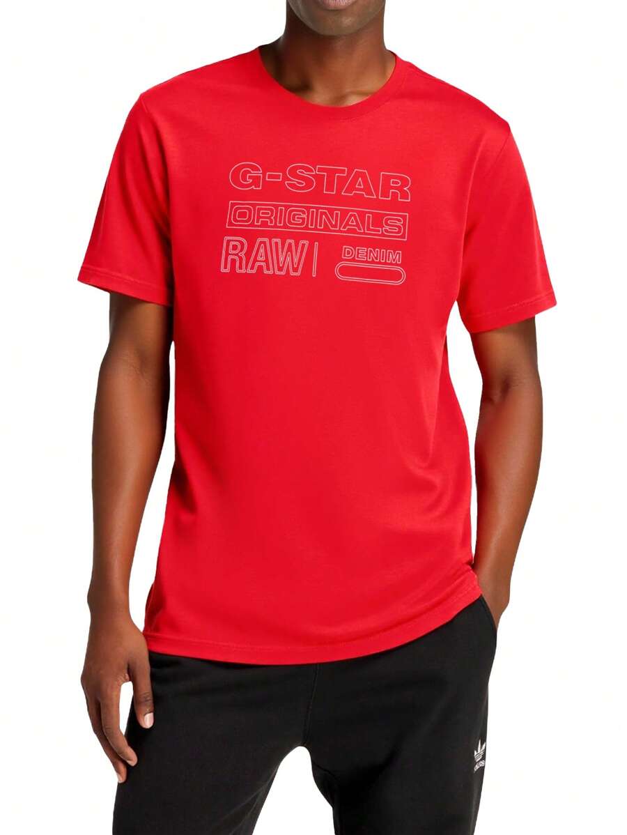 G-Star Men T-Shirts - Red - View 1