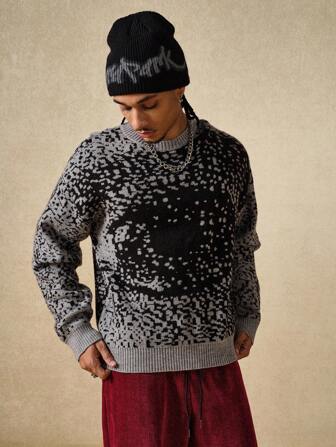 Street Life Maglioni casual da uomo a girocollo e maniche lunghe, versatili per uso quotidiano