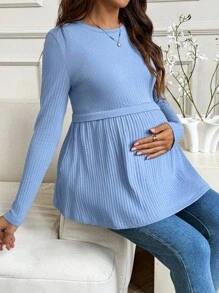 SHEIN Quần áo mùa thu, Quần áo mùa thu, Quần áo bà bầu Quần áo mùa thu Quần áo bà bầu Quần áo bà bầu màu trơn tối giản hàng ngày Áo thun cổ tròn tay dài Áo bà bầu màu xanh lam Áo bà bầu màu xanh lam nhạt Áo bà bầu tay dài màu xanh lam Áo bà bầu có gân Áo bà bầu có gân Quần áo bà bầu Áo bà bầu tay dài Váy bà bầu có gân Váy bà bầu tay dài Váy bà bầu màu xanh nhạt - Màu xanh lam - Xem 3