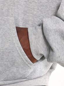 SUMWON 超大创意办公室专业套头连帽衫，带有图形前胸和背部设计，仅限会员声明运动衫冬季