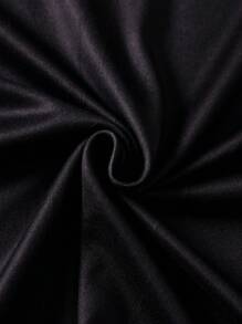 SHEIN 2 件青少年男孩短袖睡衣套装，轻盈酷炫恐龙印花，带有可爱恐龙和字母图案的衬衫，全身恐龙印花的裤子 - 黑色 - 查看 8