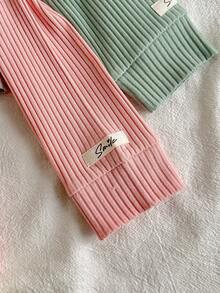 Loomiva 4 Stücke/Set Baby- und Kleinkind Tops Set in unifarbener Passform, bequem und alltagstauglich, unisex