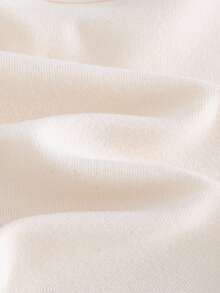 Cozy Pixies 男婴卡通熊印花针织柔软圆领长袖上衣和松紧腰长裤两件套舒适睡衣套装