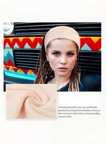 SHEIN 1/6 Băng đô cài tóc boho kiểu dáng rộng cho nữ, phụ kiện tóc thời trang, co giãn, thoải mái, dùng để trang trí nhà cửa, phong cách mùa thu - nhiều màu - Xem 7