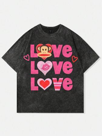 Sous-vêtements Vintage Paul Frank Monkey - Taille L, Rayures Noires Et Rouges, Neuf Avec étiquettes
