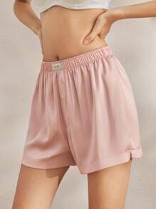 Ocili 丝般柔软顺滑的女士睡裤 - 粉色 - 查看 4