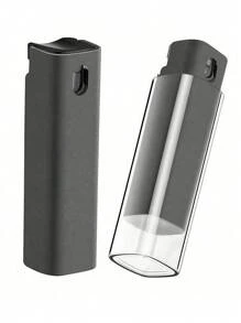 SHEIN 1 Stück Bildschirmreiniger mit Sprüh- und Wischfunktion, inklusive transparenter Schutzhülle, geeignet für alle Mobiltelefone, Laptops und Tablets