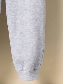 Spodnie dresowe dla nastolatek, codzienne, uniwersalne, wygodne, z nadrukiem, z luźnym ściągaczem w pasie i jednolitym kolorem, dzianinowe, odpowiednie do dojazdów do pracy, szkoły, na co dzień, na wakacje, do sportu, na wiosnę/lato/jesień/zimę