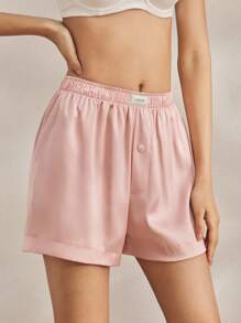 Ocili 丝般柔软顺滑的女士睡裤 - 粉色 - 查看 3