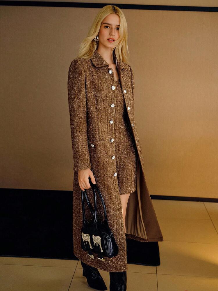 WOOL ZIPPER DRESS