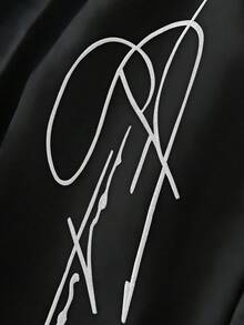 Manfinity EMRG 男式二合一腰带拼接刺绣短裤 - 彩色 - 查看 2