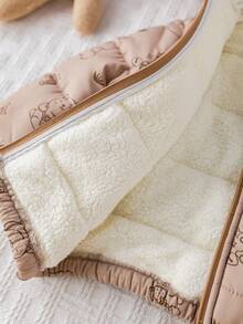 Cozy Pixies Áo khoác dài tay có mũ in hình động vật hoạt hình cho bé trai - Nhiều màu - Xem 5