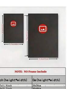 1 件豹纹墙饰 - 黑白复古动物摄影帆布印刷品无框时尚装饰适用于卧室客厅办公室咖啡厅 - 彩色 - 查看 2