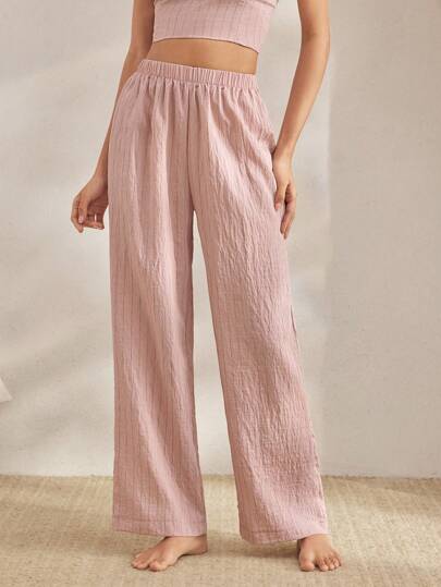 Ocili 女士弹力腰带条纹睡裤，秋冬季