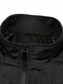 Manfinity Homme Herren Outdoor Warme Reißverschluss Langarm Lässig Gefütterte Jacke, Windjacke/Outdoor Windjacke, Parka, Baggy, Winterjacke, Daunenjacke Herbst/Winter Herren Schwarze Jacke Bomberjacke Thermisch gefütterte Bomberjacke Herren Winterjacke Herren Gesteppte Bomberjacke Thermisch gefütterte Jacke Herren Gesteppte Jacke Herren Schwarze Jacke Herren Winterjacke Herren Gesteppte Bomberjacke Herren Gesteppte Jacke Gesteppte Fütterung Jacke Herren Jacken - Schwarz - Übersicht 3