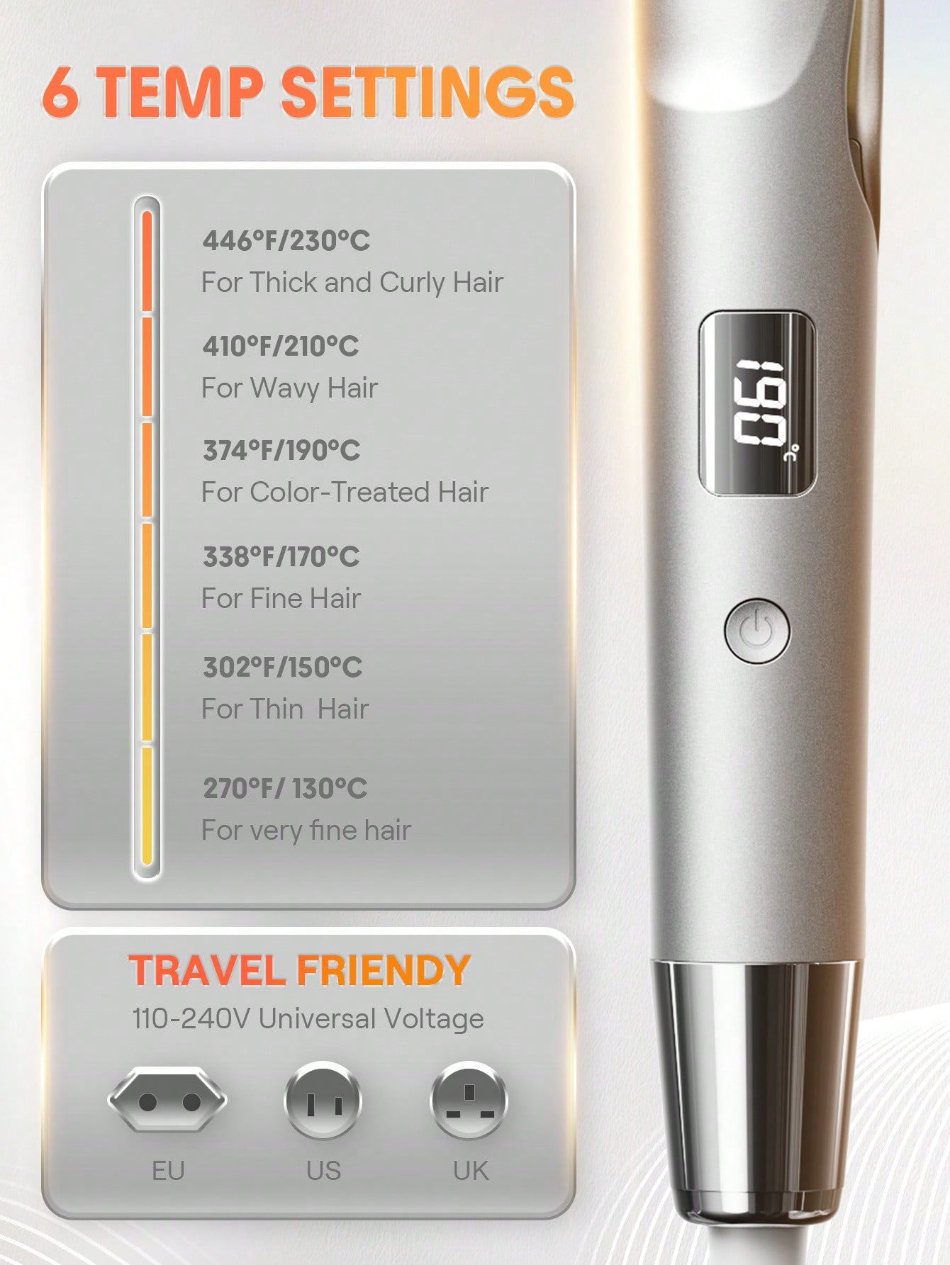 Sleek Chic Twist Kiss Flat Iron - UK Plug 6