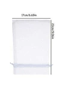 50pcs Organza Gift Bags With Drawstring Cord For Jewelry, Candy, Wedding, Party - Pink - View 14