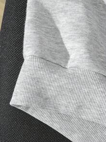 Attitoon Casual Minimalist Printed Hooded Long Sleeve Loose Fit Women Hoodie Sweatshirt, Suitable For Fall/Winter, With Embroidered Small Logo Knight Hoodie Horse Rider Hoodie Graphic Hoodie Grey Hoodie Embroidered Hoodie