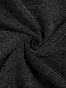 ROMWE MEN Street Life Herren Langarm Lässig Thermofutter Hoodie Sweatshirt mit Kreuz Anime Muster, Herbst Winter