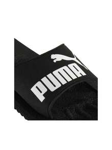 Puma Purecat Summer Fashion Open Toe Minimalist Design Slip-On Sandals - Black White - View 4