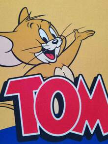 TOM & JERRY X SHEIN Thảm nhà tắm Diatomite - Thảm nhà tắm chống trượt thấm hút, thảm cửa hoạt hình - Nhiều màu - Xem 5