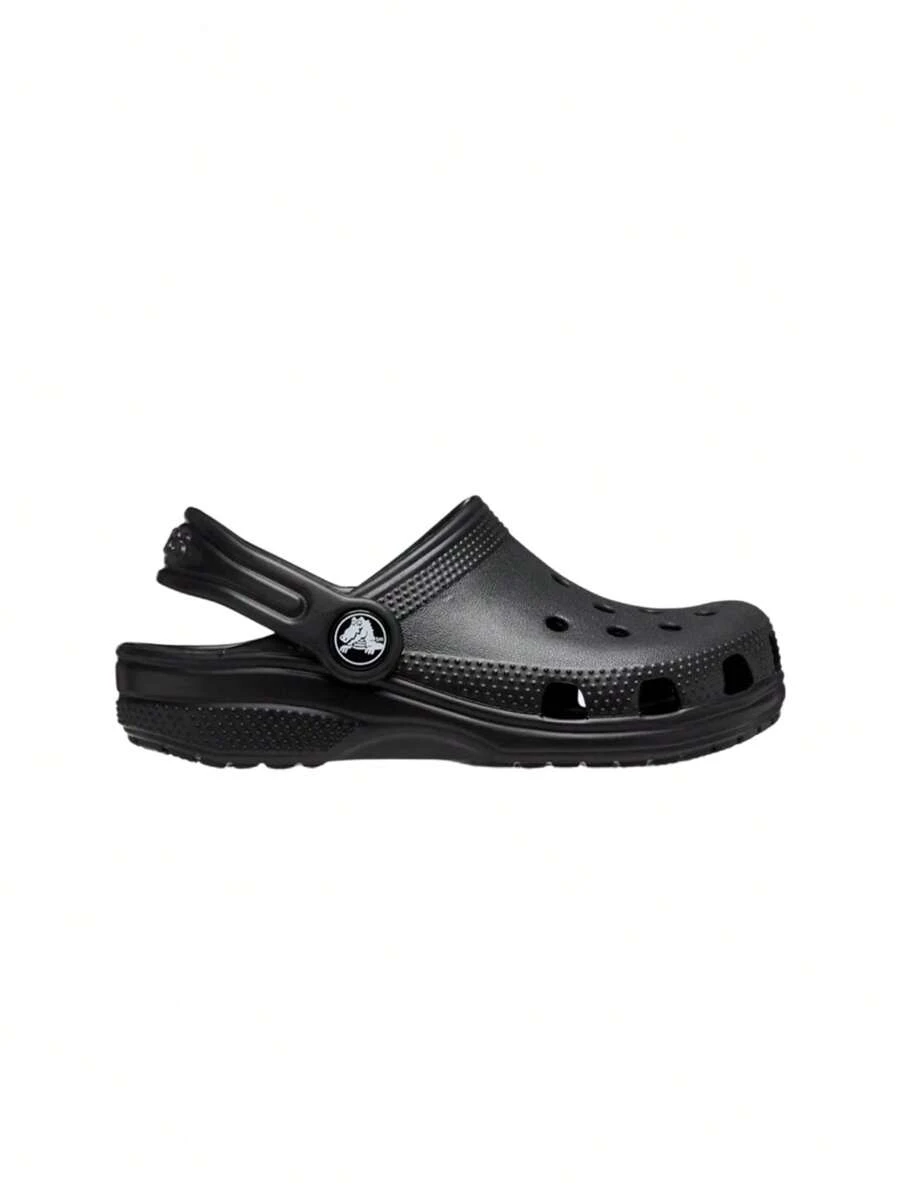 Crocs Dép bít mũi cổ điển cho trẻ nhỏ màu đen 206990-001 - màu đen - Xem 1