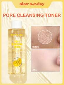慢速星期天毛孔清洁爽肤水，最大限度地减少毛孔的出现，并温和去除角质 - 無色 - 查看 1