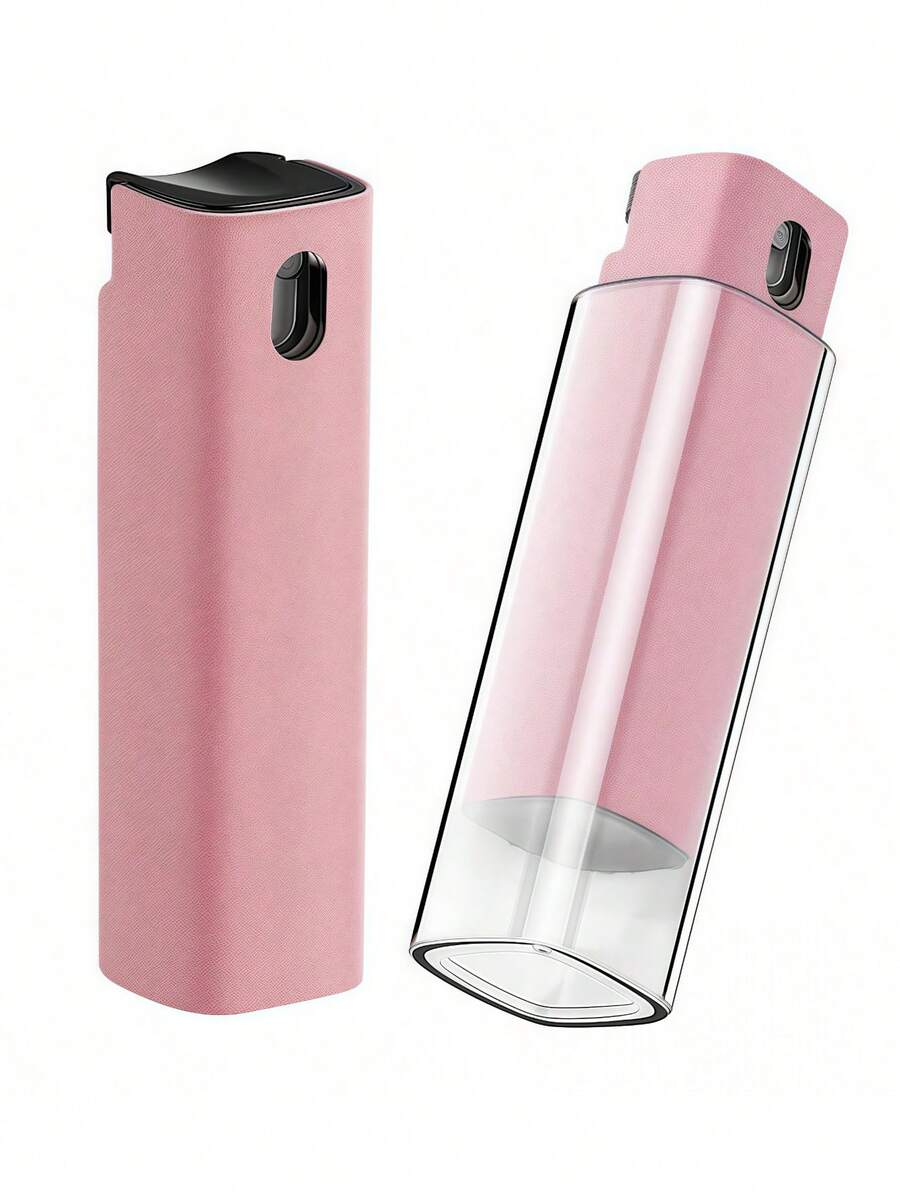 1 Piece Of All-In-One Screen Cleaner With Spray And Wipe Functions, Including A Transparent Protective Case, Suitable For All Mobile Phones, Laptops And Tablets