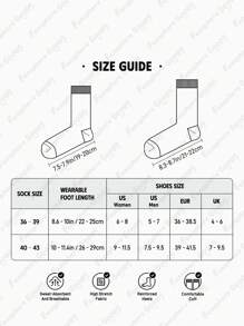 Nick 90s | SHEIN 男士中筒袜 - 彩色 - 查看 4